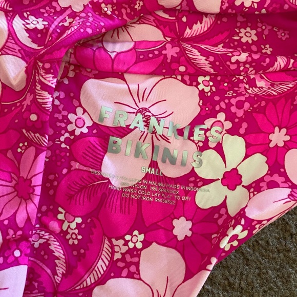 Frankies bikini floral suit cheeky bottoms new - Picture 4 of 4
